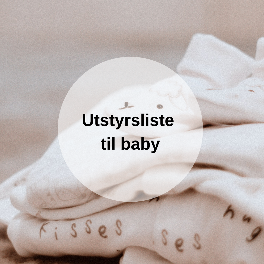 Utstyrsliste til baby